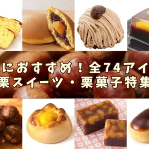業務用栗スイーツ・栗菓子・モンブラン全74アイテムをご紹介