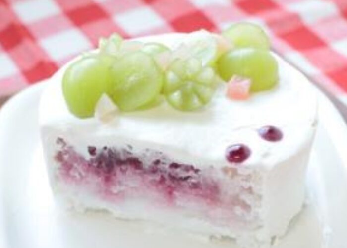 ぶどうショートケーキ手順