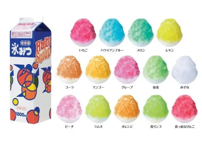 かき氷シロップ:Aタイプ