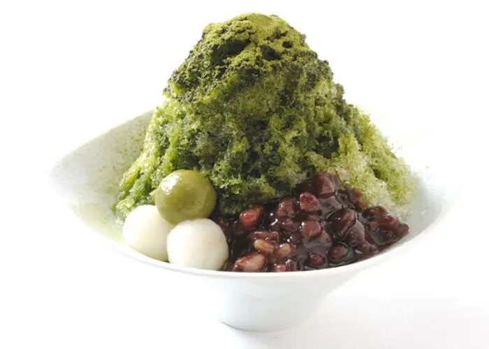 抹茶かき氷