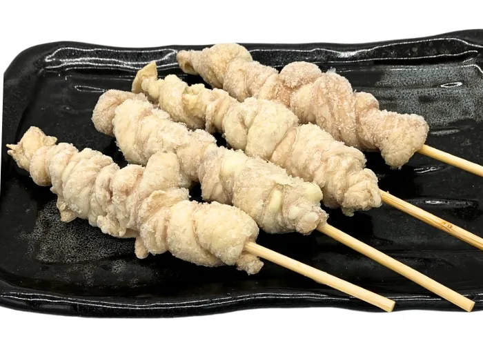 ぐるまき鶏皮