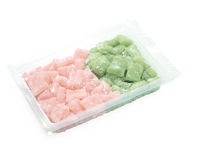 冷凍ぎゅうひ(天然着色赤・緑)