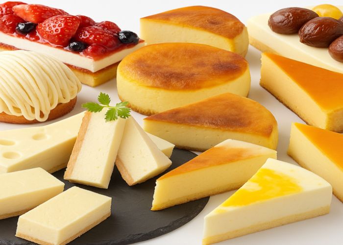 チーズケーキ種類