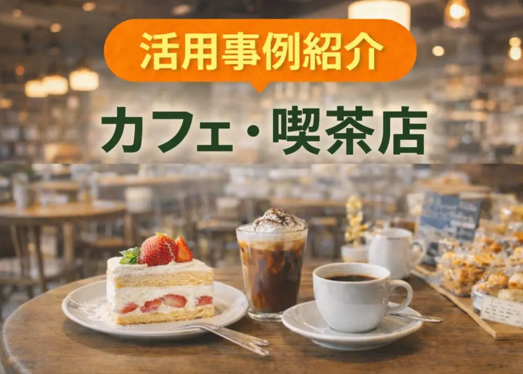 活用事例｜カフェ・喫茶店