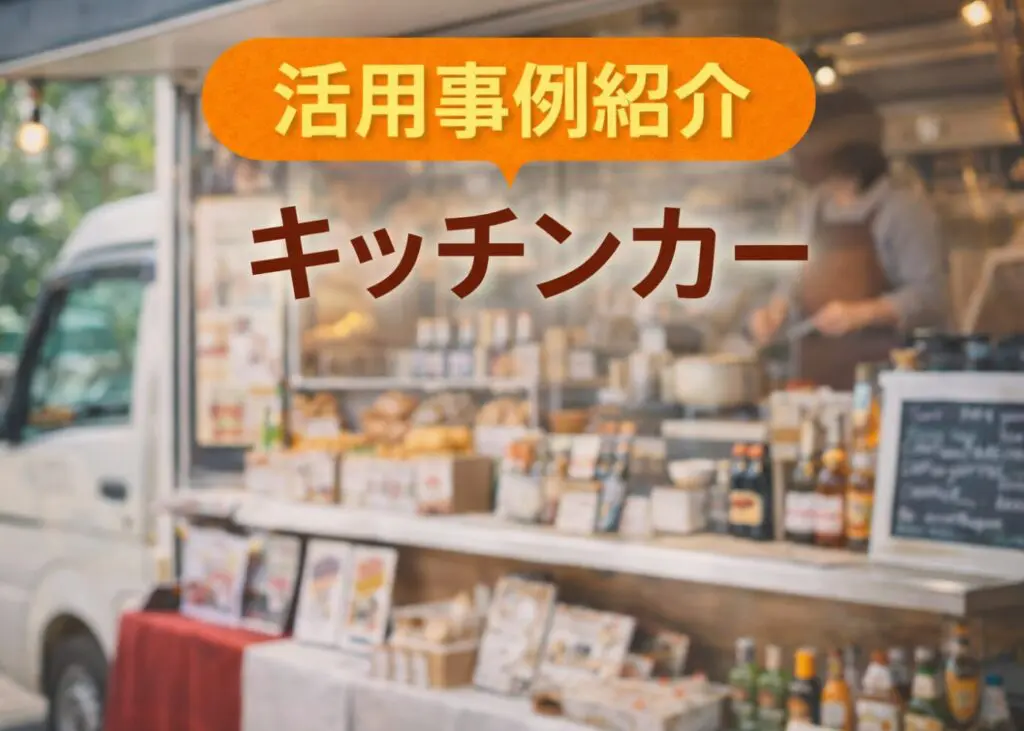 活活用事例｜キッチンカー
