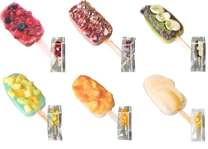 わらび餅アイス