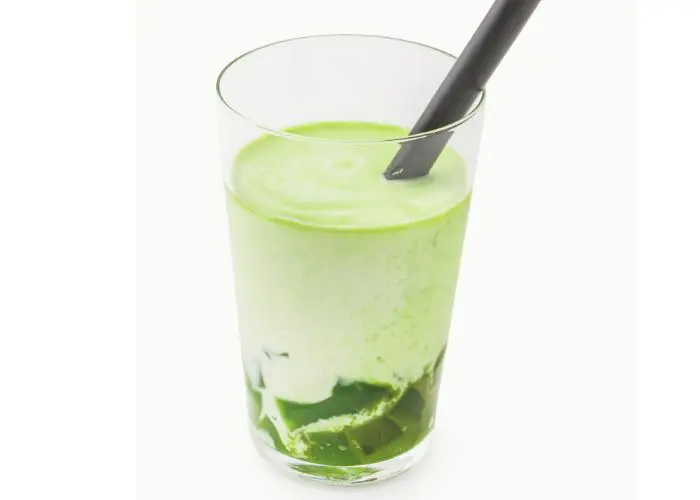 わらび餅ドリンク抹茶ミルク