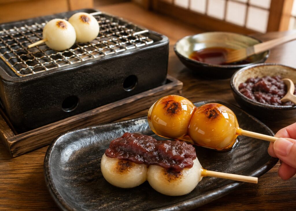 焼き団子メニュー